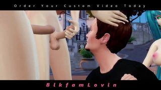 Metal Whore (Miku The Ultimate AI) Sims four Music movie