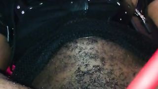 trans FTM Pumping My Dick/Clit for the first-ever time while GIRLFRIEND finger drills