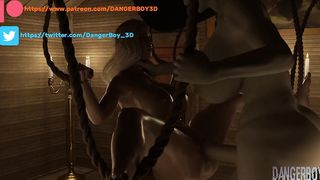 Resident Ominous Futa Nymph Dimitrescu SADISM & MASOCHISM - Hermaphroditism plumbs dame