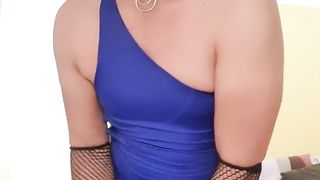 The Lil' Sissy in Blue Sundress