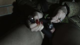 Trangirl's in Innocence Swallow from her Protection in Public