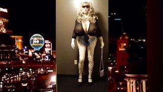 Steamy Trousers & Halter Top Ho Girl