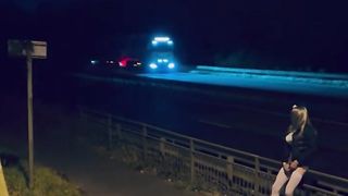 Sexu apparel cd displaying and cuming for van drivers