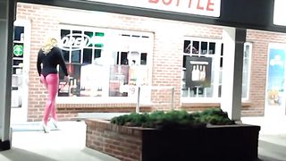 DeeDeeSlut in a Bod Suit going for a Walk