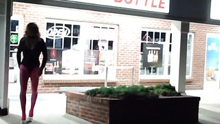 DeeDeeSlut in a Bod Suit going for a Walk