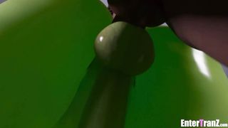 Long hard-on gangsters save Earth from a transgender alien goddess