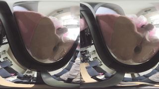 VR sissy teaching part 1 (close up manhood cascading all over you)