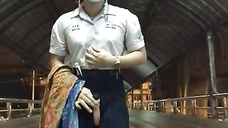 FN005 I'm having fuckfest in a college uniform