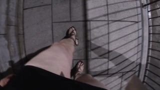 At Night TV solo Vid scorching summer night