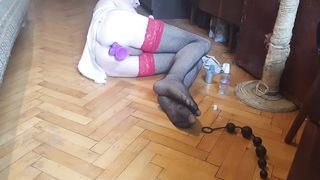 Home solo super-hot romp