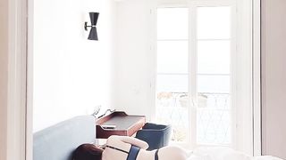 Jaw-Dropping Transgender Dame In Super-Cute France (Undergarments Only) in Public, just in Boulder-Holder and Underpants. Fabulous transgirl Butt in panty.