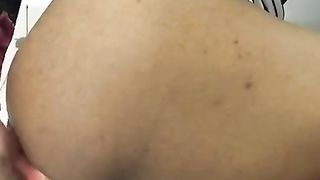 hijab kebaya syazana sissy ride on dildo