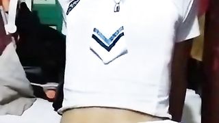 Japanese t-model mastubate with fuck stick