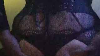 Deep Throating and railing my faux-cock