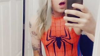 Sidermqn Costume Play Stunner Spidergirl