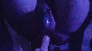 double anal intrusion with two faux-cocks