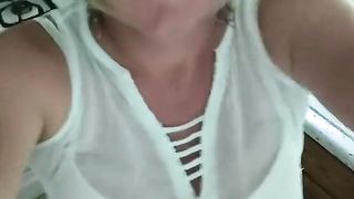 CD Real Estate Agent Realtor Jizzes before prospective fresh owners arrive