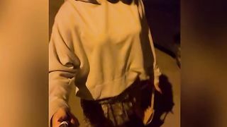 Breezy sissy public walk and demonstrating