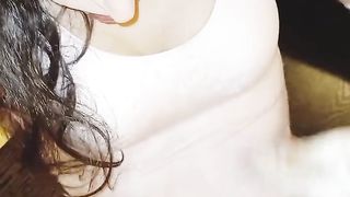 Sissy crossdresser fake penis urinate and jizm joy