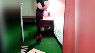 Teenie crossdresser fantastic trans francaise Celia cross femboy