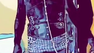 Lil' Black & White Sundress two blows a load off Dee Angels