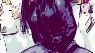 Lil' Black & White Sundress two blows a load off Dee Angels