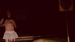 Sunny in killer apparel