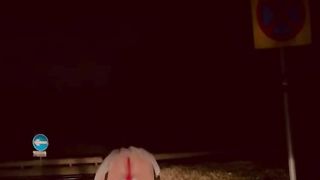 Sunny in killer apparel