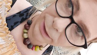 Re-upload - Public Peeing! On the Beach.