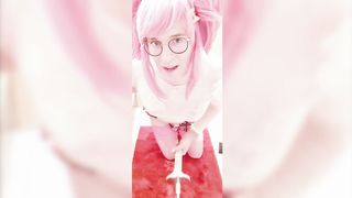 I put my machine on the highest setting and I had a sissygasm!