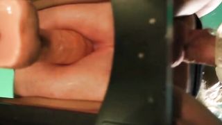 Mrs Samantha railing trio Fake Penises on her Monkey Rocker nail tabouret