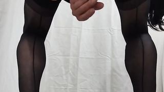 Kinkydressup cd fuckslut cockstrapped BLOWS A LOAD 2x