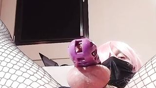 Thirsty Assfucking Femboy Time-lapse in Virginity