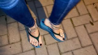 soles paramour in wonderful platform roll flops