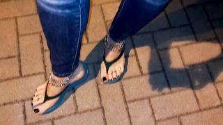 soles paramour in wonderful platform roll flops