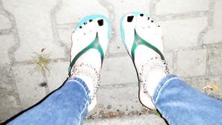 soles paramour in wonderful platform roll flops