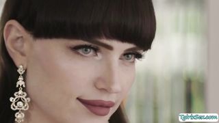 Magnificent She-Male Natalie Mars meets Sgt Miles and gets her booty screwed