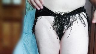 Monstrous hips white t-girl with humungous congenital baps luxurious red-hot ultra-kinky she-male