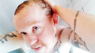 Pearl Close-ups, FTM Soaps Up, Wrings Boobs Stiff, Trims Slit, Strokes Yam-Sized Moist Jewel