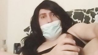 Ellie faux-cocks her succulent culo for very first time!