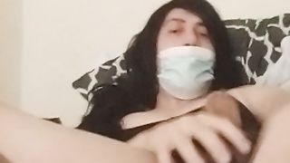 Ellie faux-cocks her succulent culo for very first time!