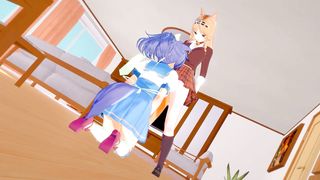 MAPLE MINADUKI HERMAPHRODITISM CINNAMON NEKOPARA