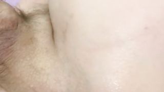 Medic gives Michelle a prostrate examination the senior fashioned way