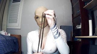 Reni's Desire 7! Attempting to unmask from girl mask Reni!