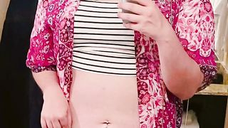 TRANSSEXUAL Polly Verve Cock Rendezvous Innocence POINT OF VIEW Jerk Off Instructions