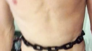 Astrid Apathy Ambles Around Plugged in High Stilettos and Panty