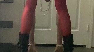 Sissy Michelle Style demonstrating for therapist