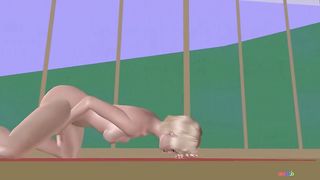 Tamil kama kathai - Animated milking vignette of a sumptuous she-male