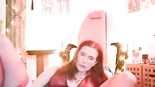 TvTs Isabella Coupe's Savagely broad fake penis exploding after deep Penititration