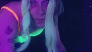 Wondrous Soiree Tgirl Wants You To Poke Her On The Sofa